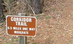 11 miles minimum if you hike it all