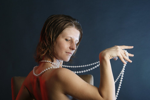 Pearls and Drapery