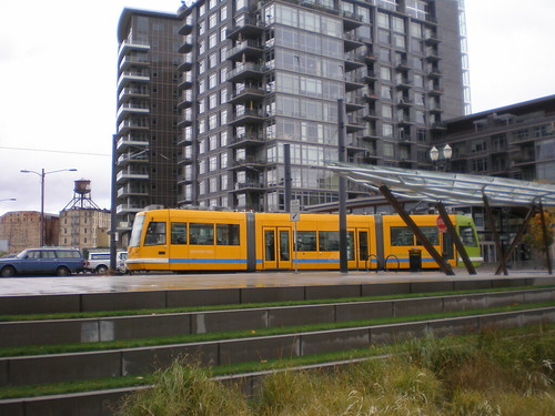 Portland Streetcar in the Pearl District