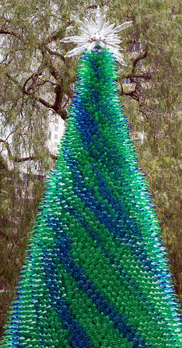 Recycled Christmas Tree