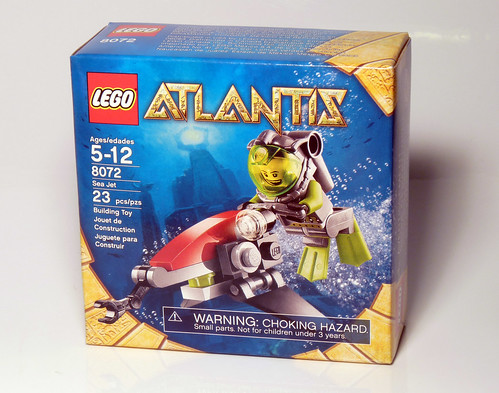 8072 - Sea Jet - 2010 LEGO Atlantis - Box