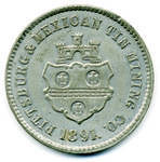 Pittsburg & Mexican Tin Mining Co. Medal obverse