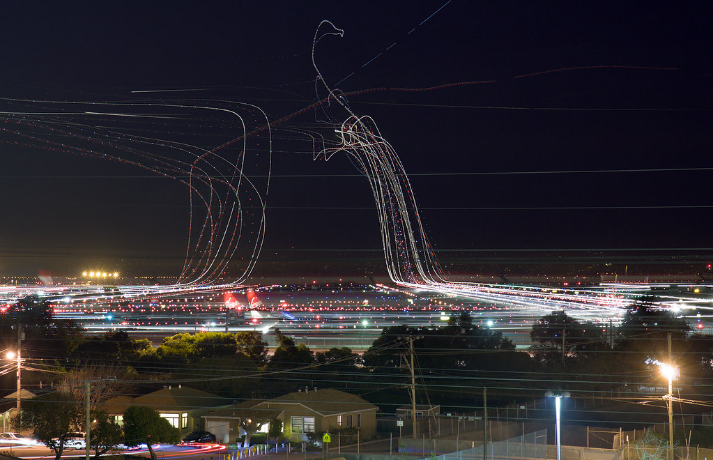 SFO rush hour by By Terence Chang