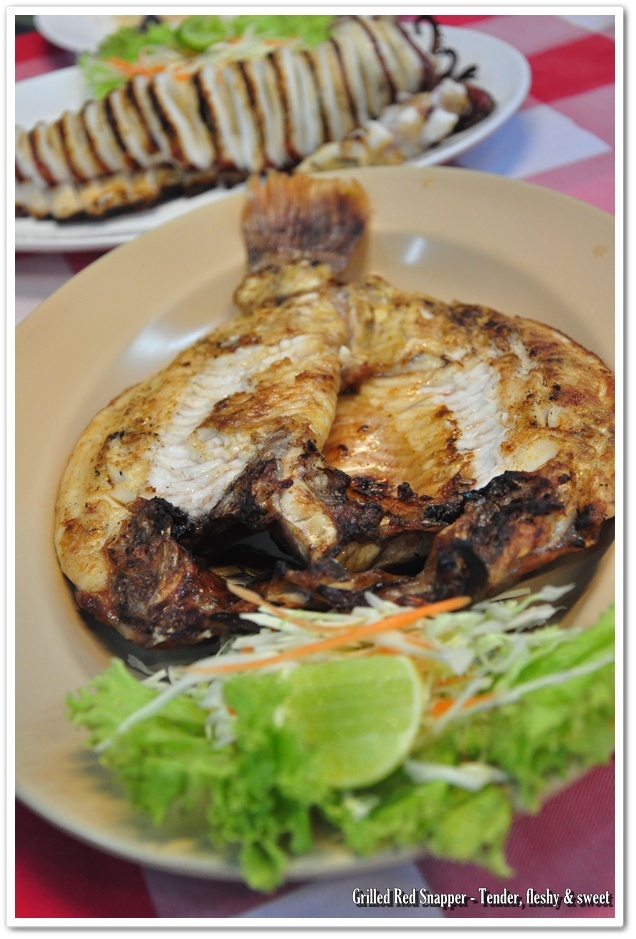 Grilled Red Snapper @ Chiang Rai Seafood, Phuket