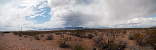 NM rest stop panorama