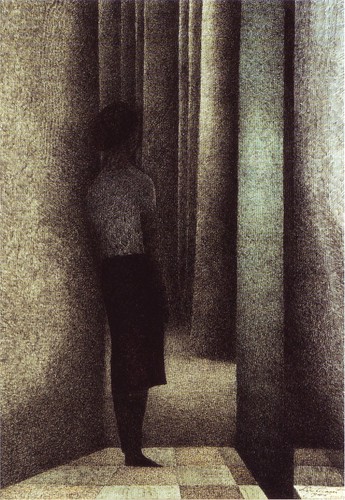 Leon Spilliaert, The Open Door, 1945