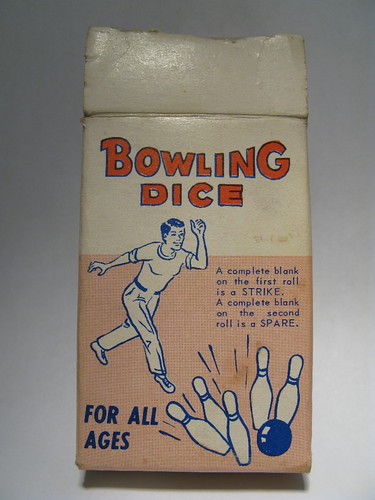 Bowling dice