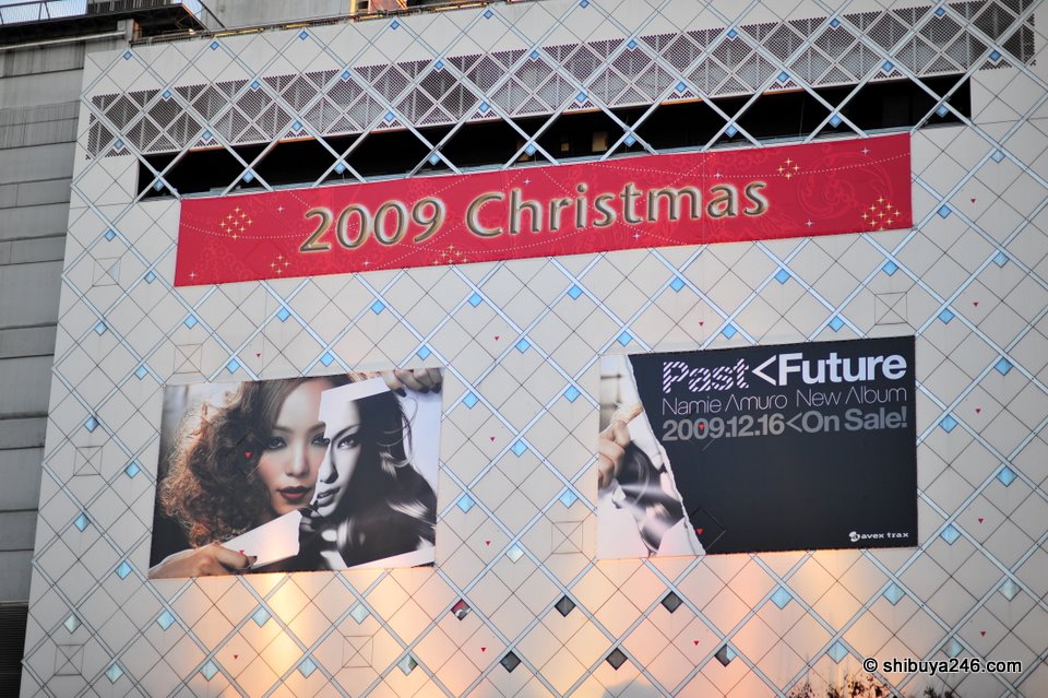 Amuro Namie takes out the no.1 advertising position in Shibuya for her new album