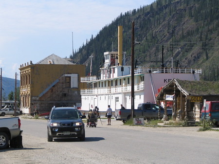 SS Keno, a paddlewheeler, also an historic site