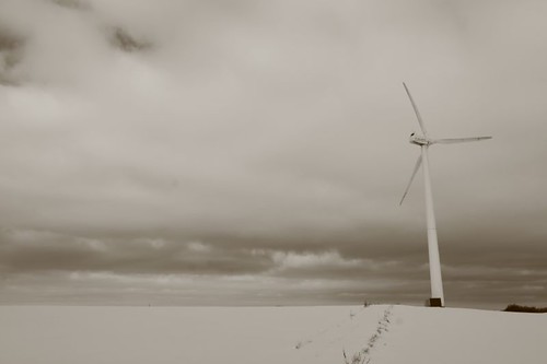 Wind power...