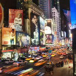 New York Times Square at Night