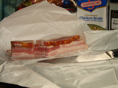 1/4 pound of bacon