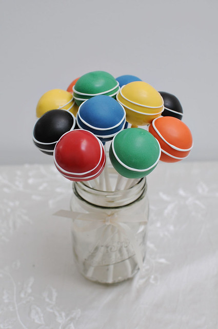croquet ball cake pops