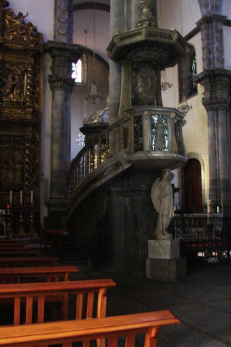 The pulpit at the Church of Conception
