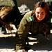 Female Soldiers Do Pushups by Israel Defense Forces