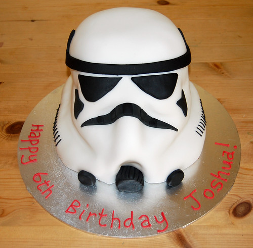 A real star of a cake – the Storm Trooper Cake from Star Wars! From £40.