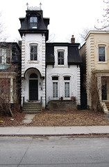 Historic photo from Saturday, March 20, 2010 - 31 Sussex Ave - Built ca. 1879 - on the City of Toronto heritage structures list in Huron Sussex