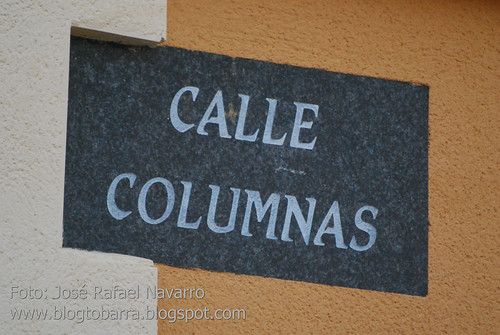 Placas - Calle Columnas