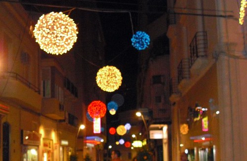 Iluminación Navidad Almería 2009