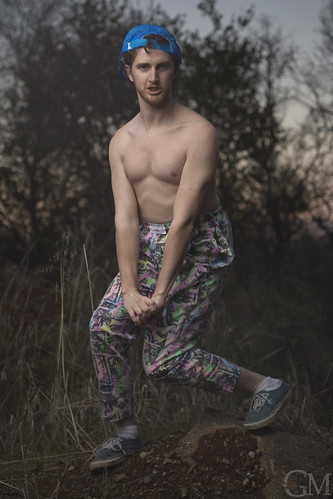 Travis Marlatt and his muscle pants by Garrett Meyers