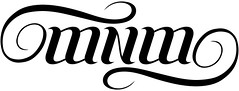 "MNM" Ambigram