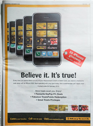Maybank Malaysia's iPhone 3GS Giveaway - DSCF8041 | Flickr - Photo ...