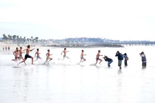 Venice Beach Penguin Club New Year’s Day Swim 1