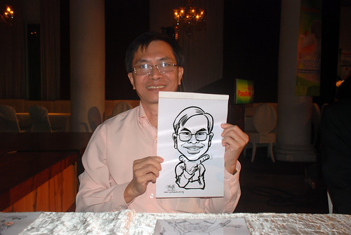 Caricature live sketching for GSK -13