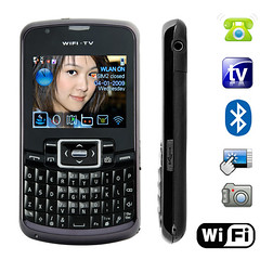 Amigo - WiFi Quad Band Dual-SIM Cellphone with QWERTY Keyboard by johnbull91
