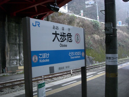 大歩危駅/Oboke Station