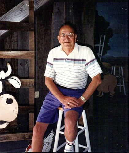 Frank Belcher, at his second home, Holiday World.