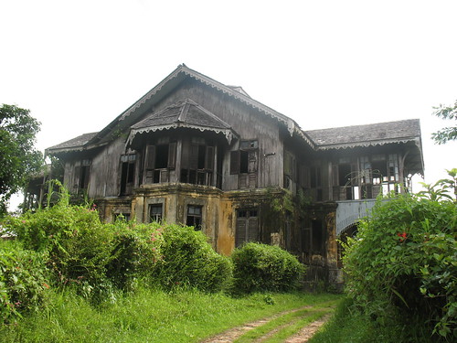 Indahnya rumah tua di Yangon