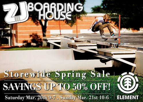 ZJ Boarding House spring sale