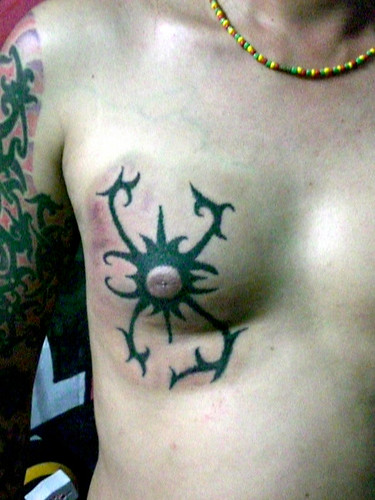 tattoo motive. Claws tattoo motive