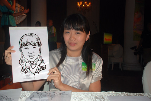 Caricature live sketching for GSK - 4