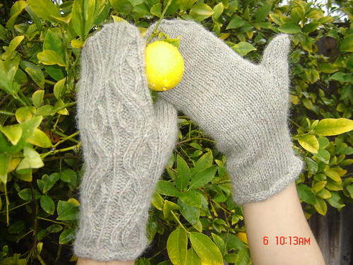Twisted Mittens from TTL with Eastport Yarn