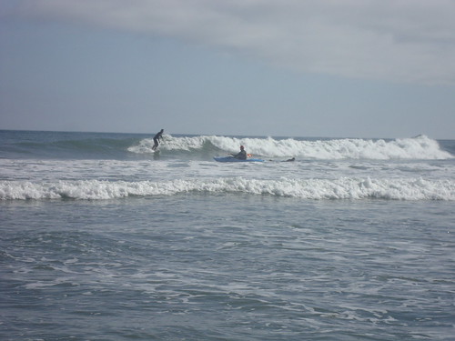 Surf at Wharariki Beach