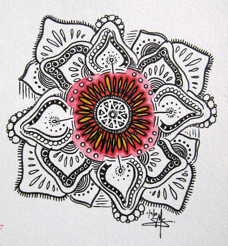 Mandala: Center of Bloom