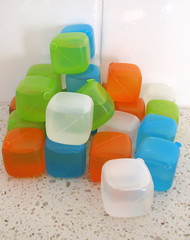 Plactic Ice Cubes