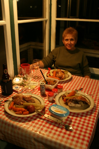 Thanksgiving Dinner at Calpine Lookout Tower