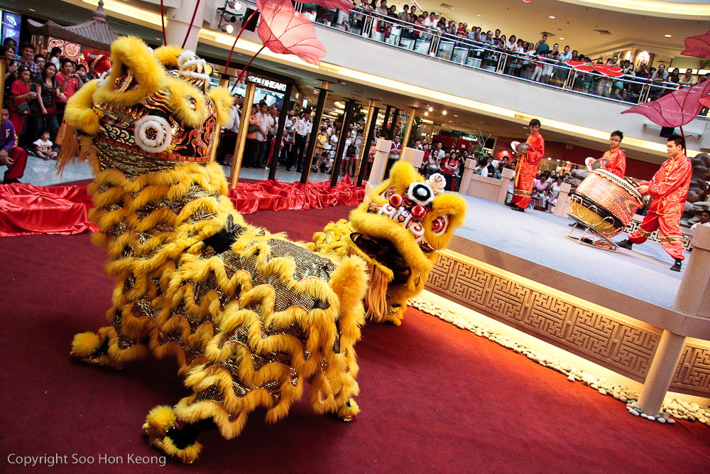 Lion Dance @ MidValley, KL, Malaysia