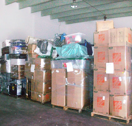 moving storage warehouse