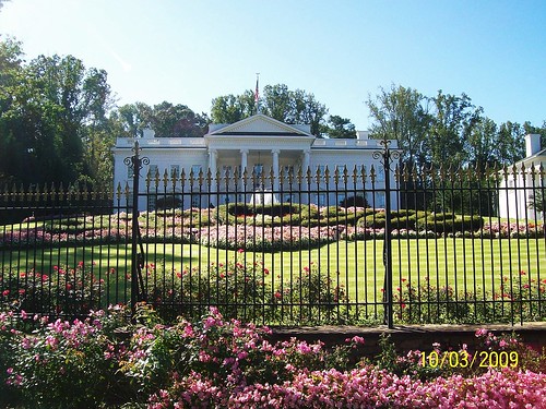 white house replica georgia. Atlanta#39;s White House Replica. The grounds, home amp; roof top flag look very close to Obama#39;s new home!