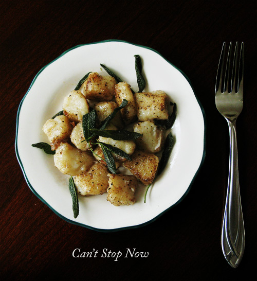 Brown Butter and Sage Gnocchi (with title)