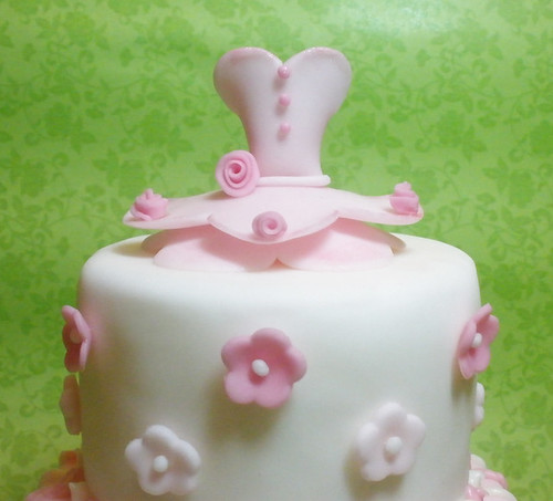 Ballerina Cake detail