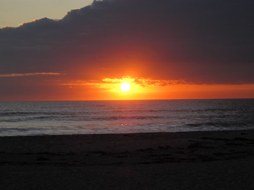 Sunrise over Cocoa Beach, FL