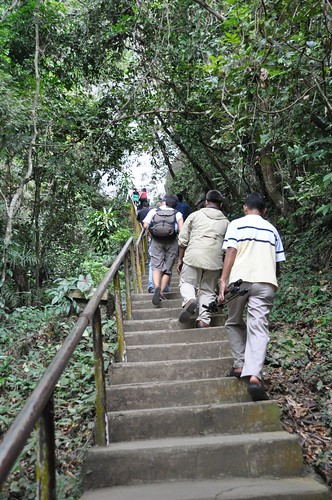 Stairs to Callao Cave 
