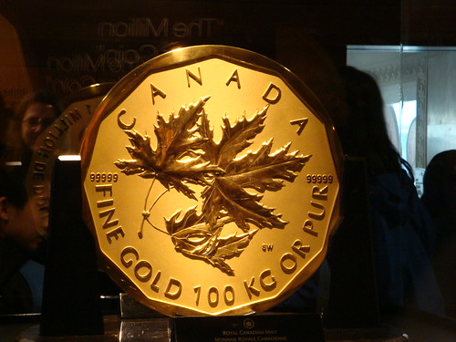 Royal Canadian Mint Pavilion - Million Dollar Coin - tails