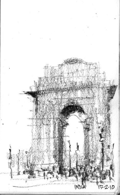 India Gate. New Delhi, India