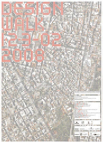 pi6 - design walk 2008 poster